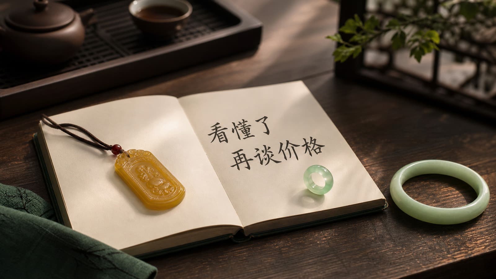 新手看玉 7 天入门 01：第一次买玉，别先问价格配图2