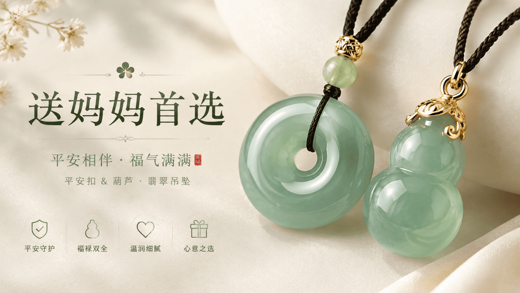 送玉别送错寓意——给妈妈挑玉，这几样讲究得懂配图1