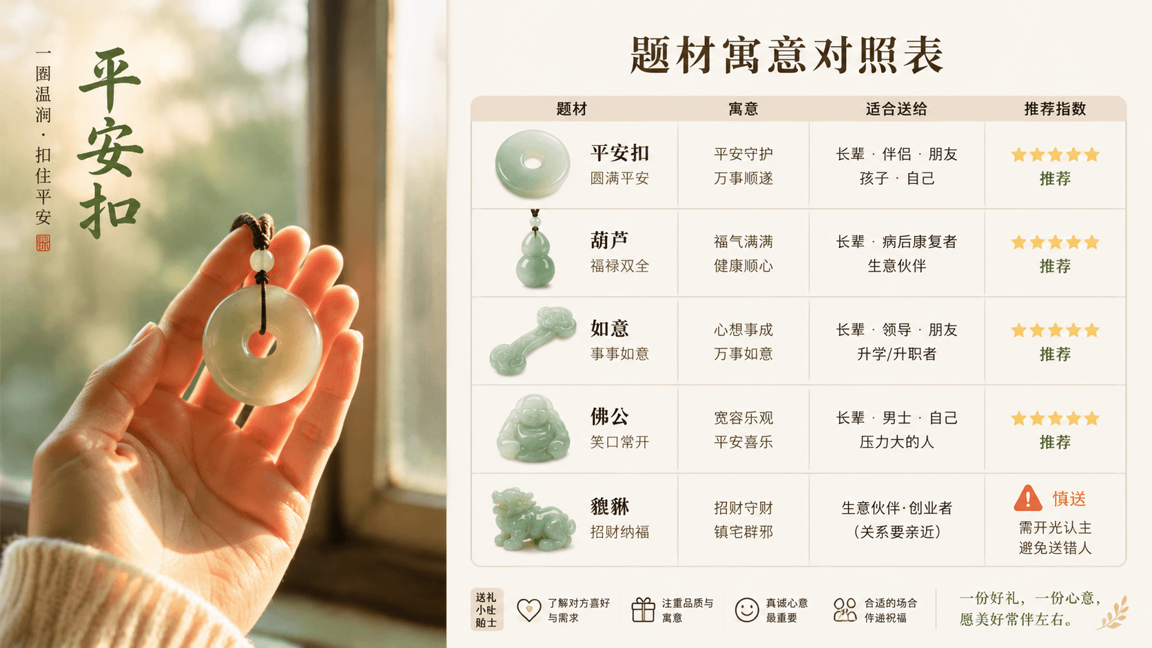 送玉别送错寓意——给妈妈挑玉，这几样讲究得懂配图3