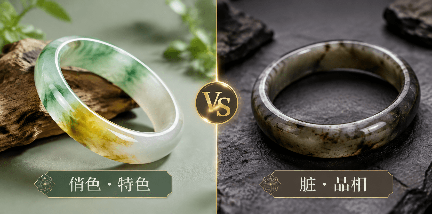 翡翠棉絮算不算瑕疵？杂色这样看不踩坑配图2