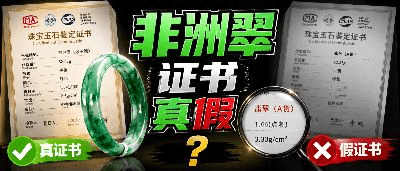 非洲翠证书怎么看？一物一证上这 5 行字对得上才是真