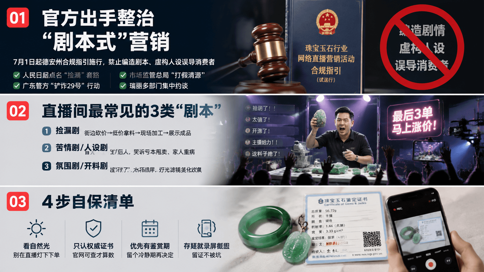 直播间这些“剧本”,官方已经明令禁止了配图3
